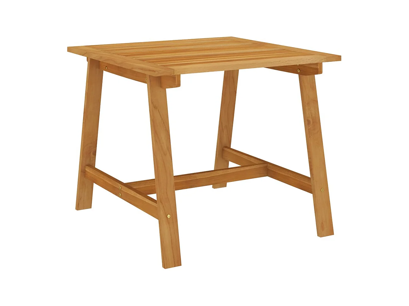 Garden Furniture -  Juego de comedor para jardín de 3 piezas marrón