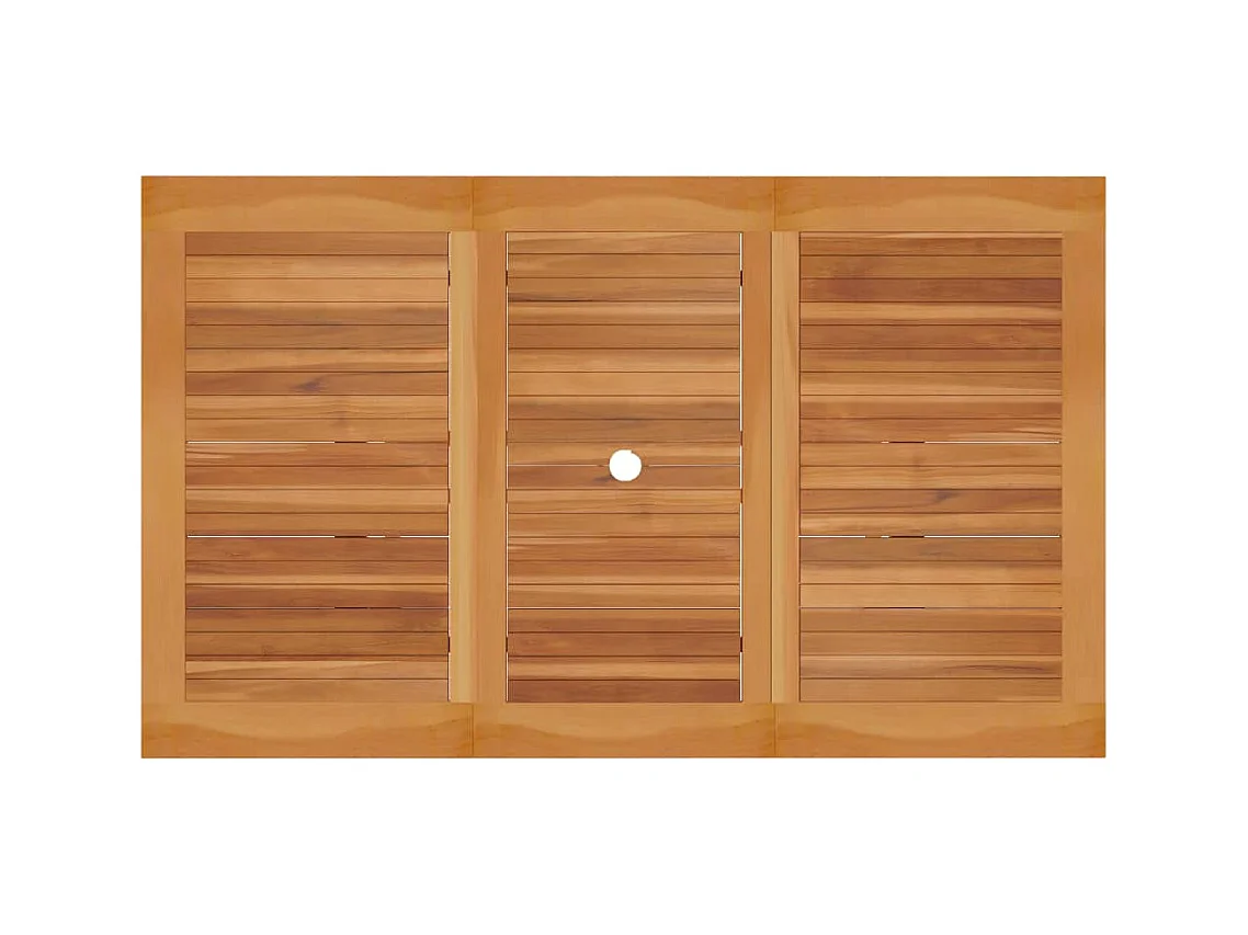 Villenave-d'Ornon  Ensemble à manger de jardin 5 pcs Bois de teck massif