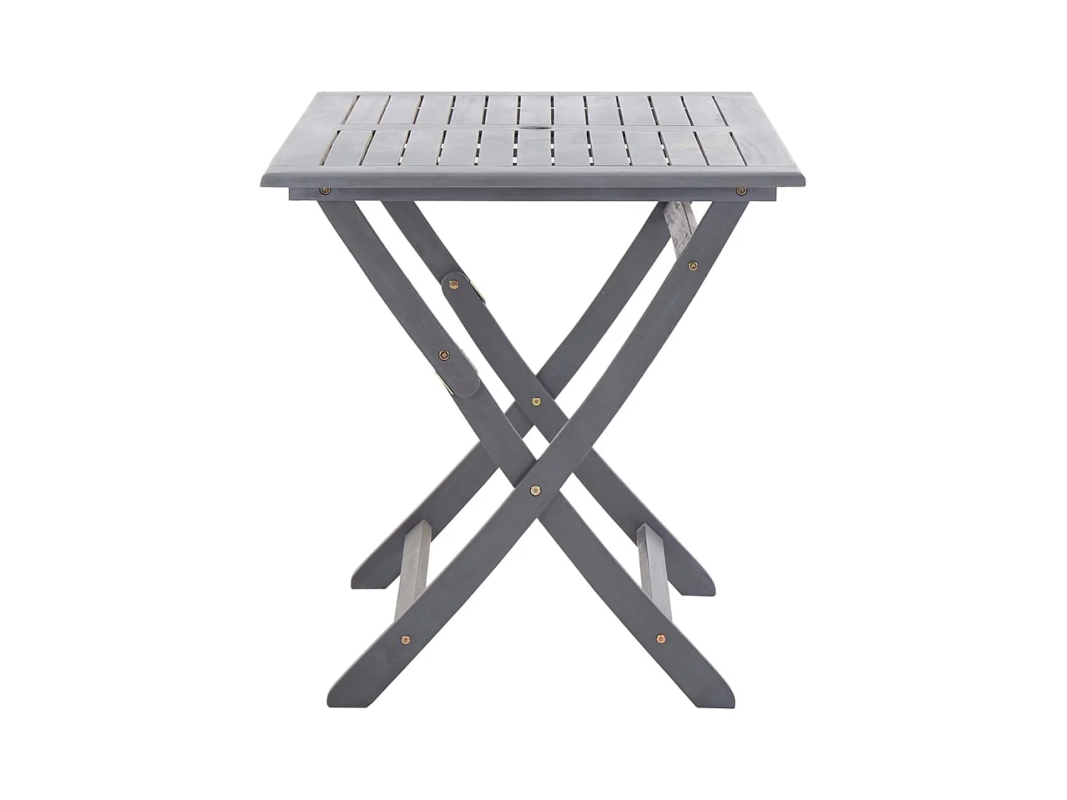 Warrington  Ensemble à manger de jardin 7 pcs Bois d'acacia massif Gris