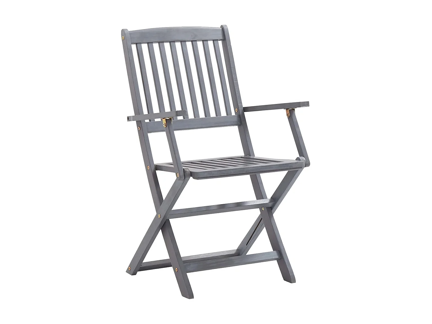 Warrington  Ensemble à manger de jardin 7 pcs Bois d'acacia massif Gris