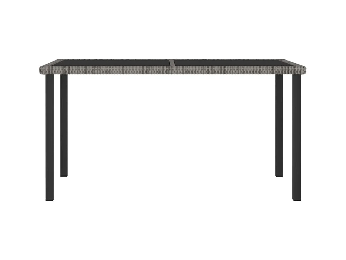 Glenn Samuel  5-delige Tuinset poly rattan grijs