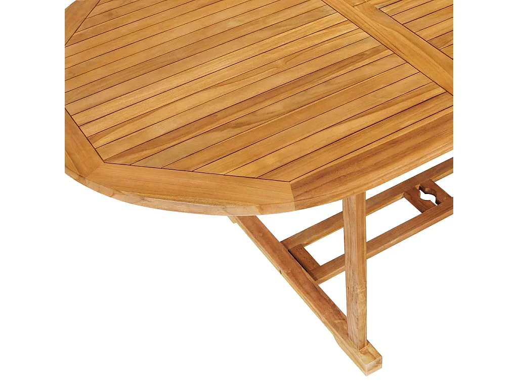 Ray Alan  Ensemble à manger de jardin 7 pcs Bois de teck massif