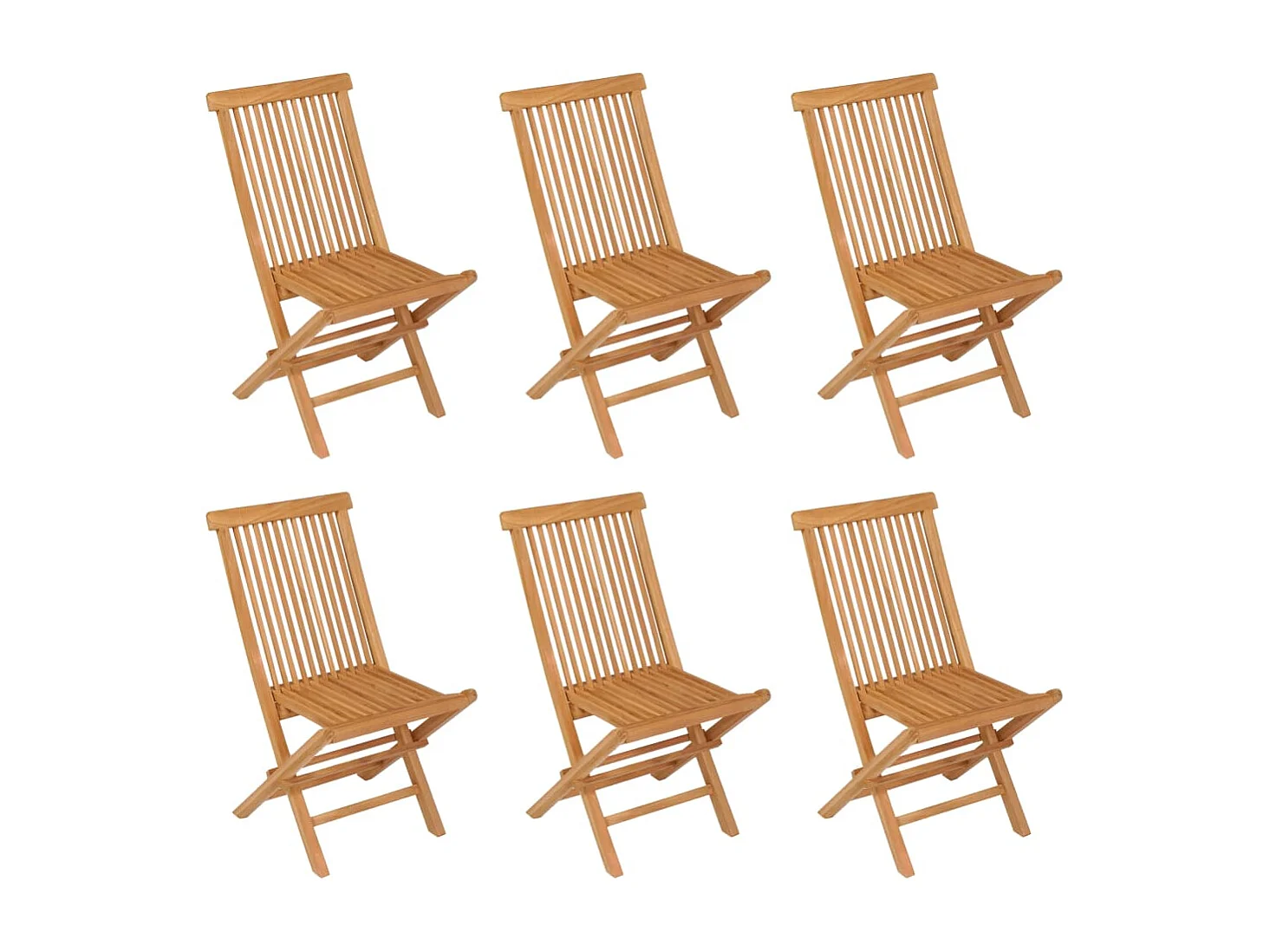 Ray Alan  Ensemble à manger de jardin 7 pcs Bois de teck massif