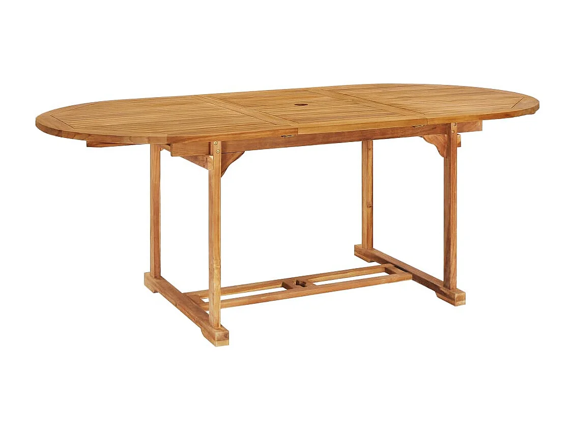 Ray Alan  Ensemble à manger de jardin 7 pcs Bois de teck massif