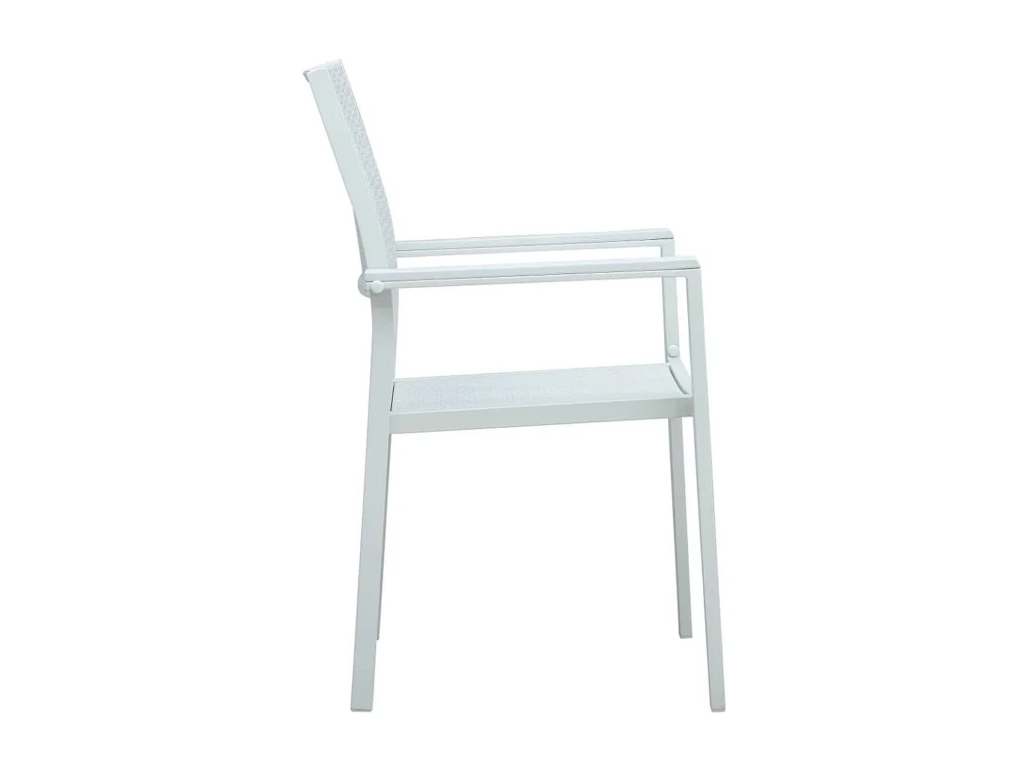 Ullira  Ensemble à manger de jardin 5 pcs Blanc