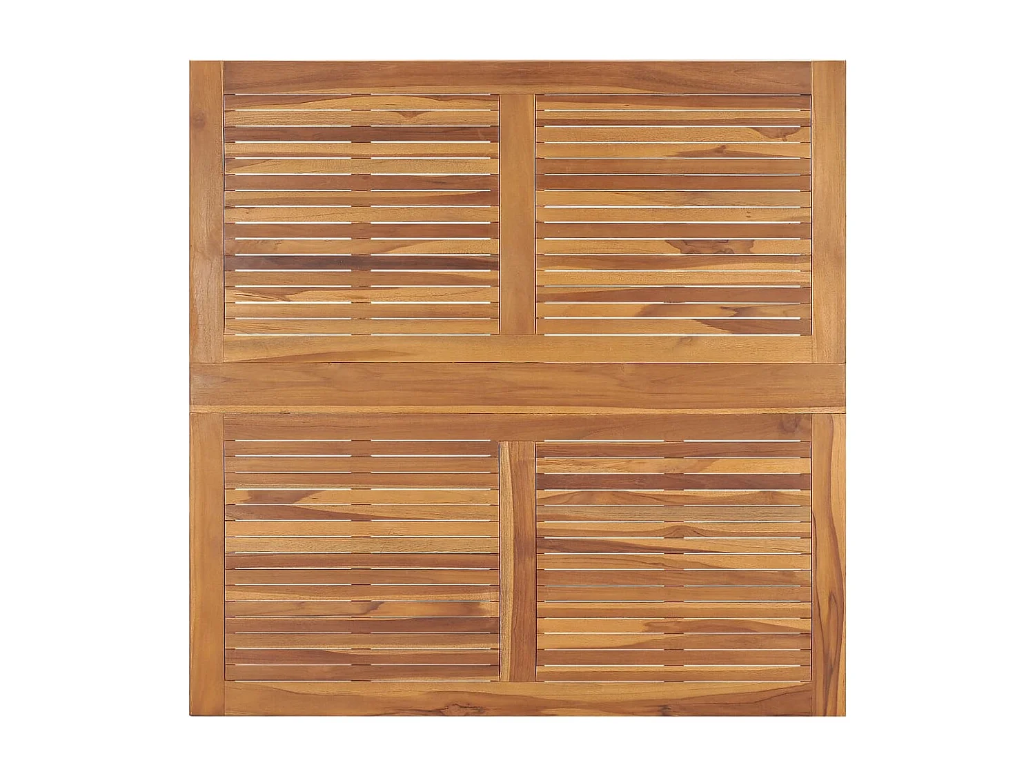 Prolenta Premium -  Set de comedor de jardín plegable 5 pzas madera maciza de teca