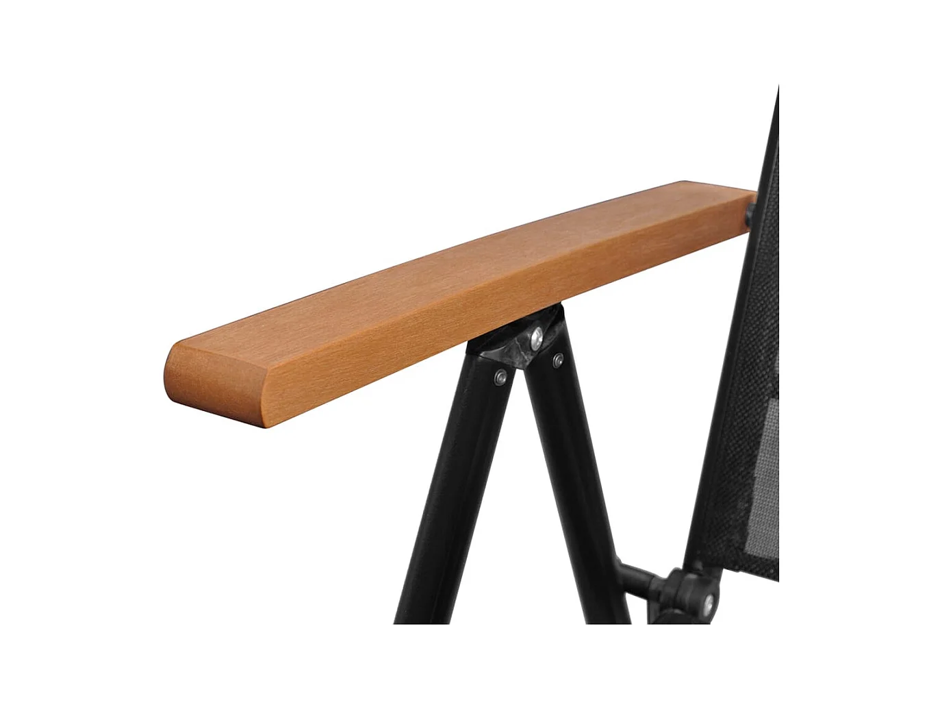 Bryson  Ensemble à manger de jardin 9 pcs aluminium noir