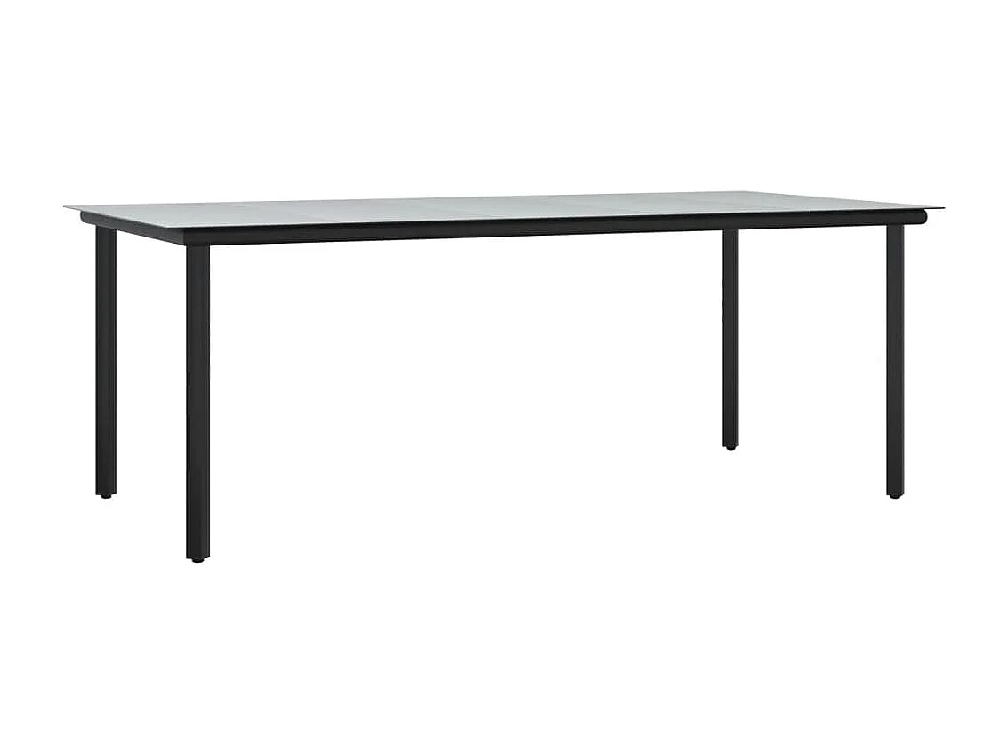 Karl Mason  9-delige Tuinset poly rattan zwart