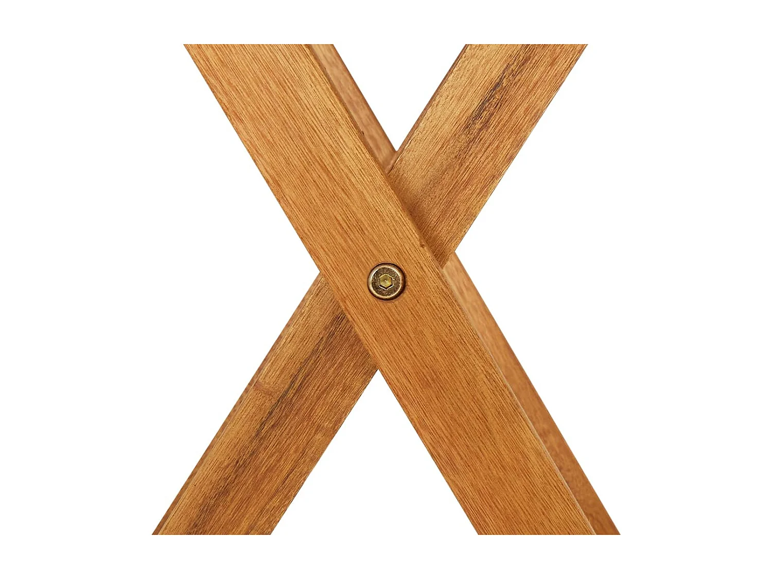 Aghaboe  Ensemble à manger de jardin pliable 3 pcs Bois d'acacia solide