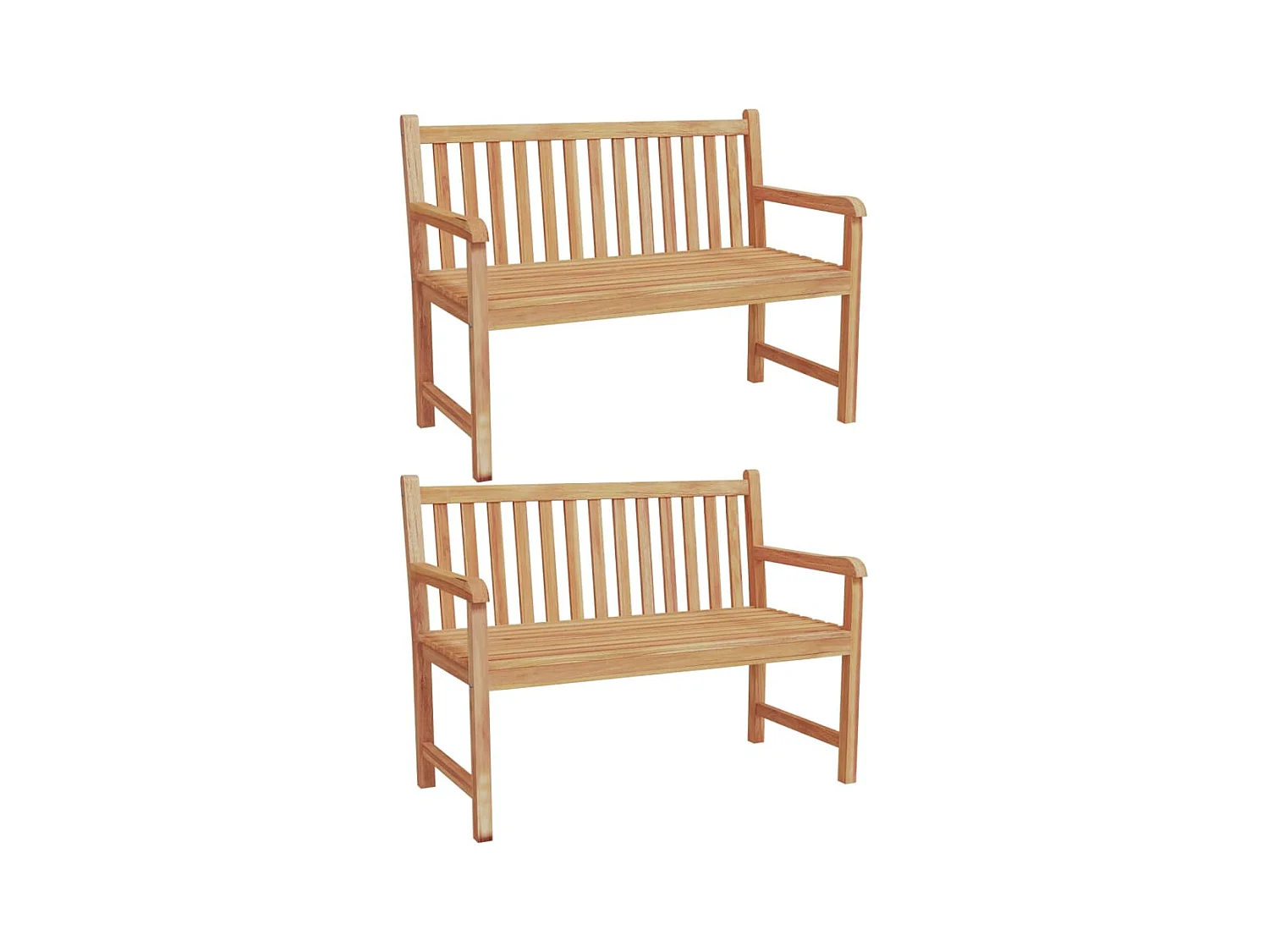 Birgit  Ensemble à manger de jardin 5pcs Bois de teck massif