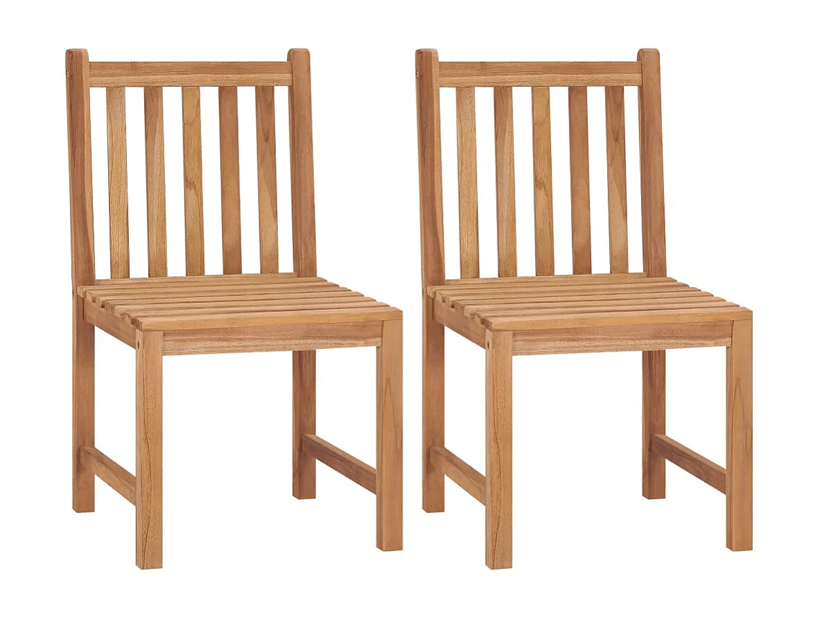 Birgit  Ensemble à manger de jardin 5pcs Bois de teck massif