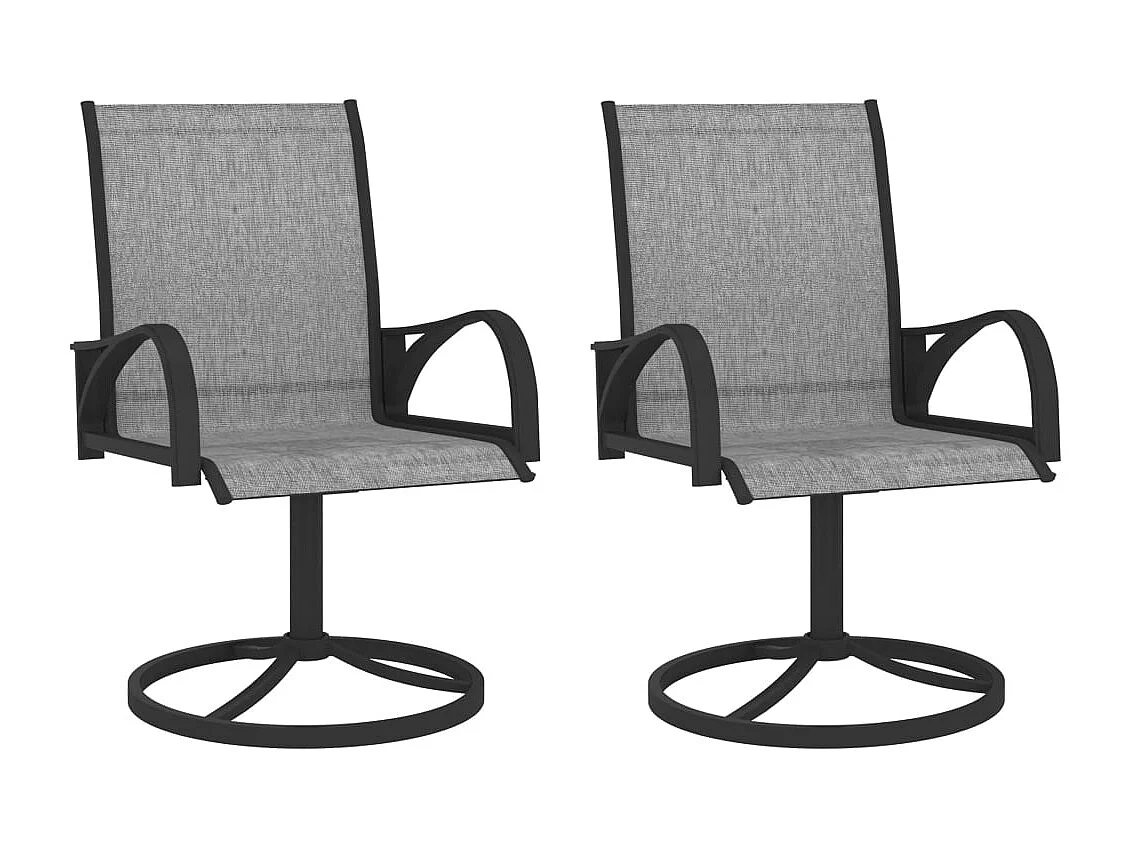 Berg en Dal  Ensemble à manger de jardin 3 pcs textilène et acier