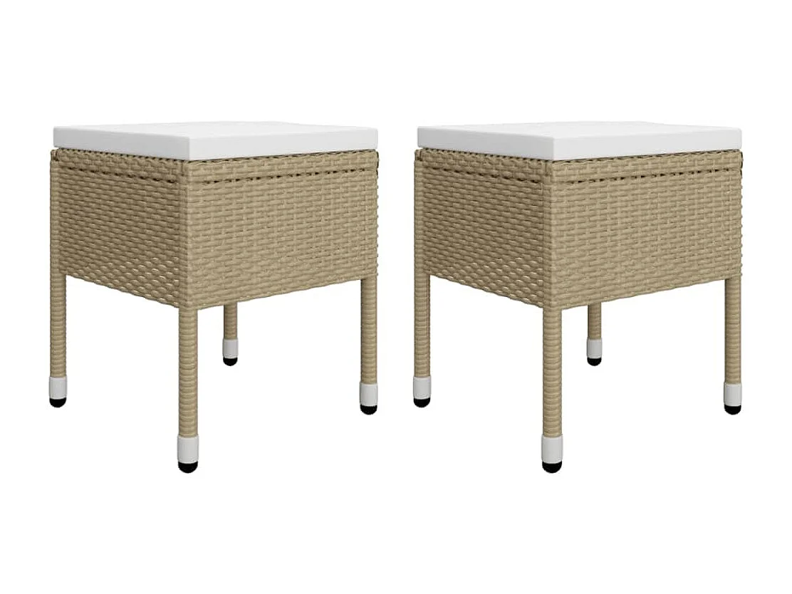 Saluzzo  Ensemble à manger de jardin 5 pcs Beige