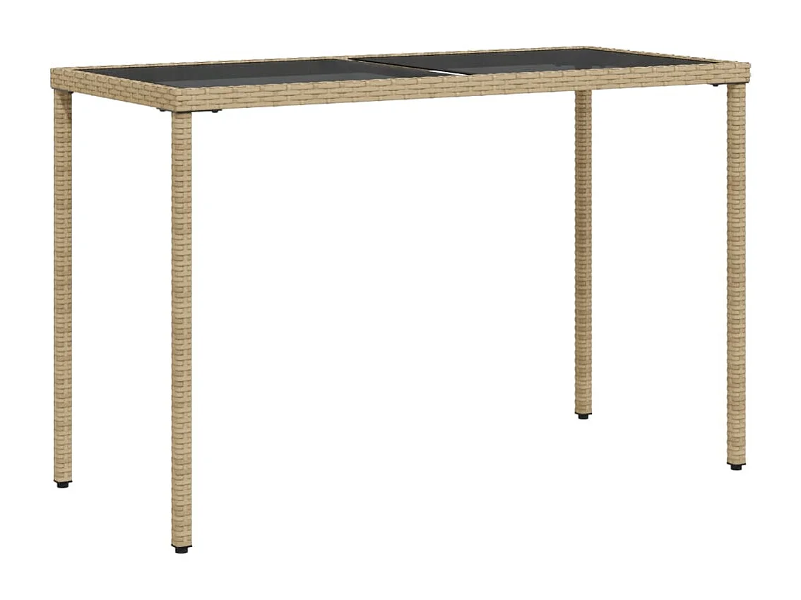 Kelior  5-delige Tuinset met kussens poly rattan beige