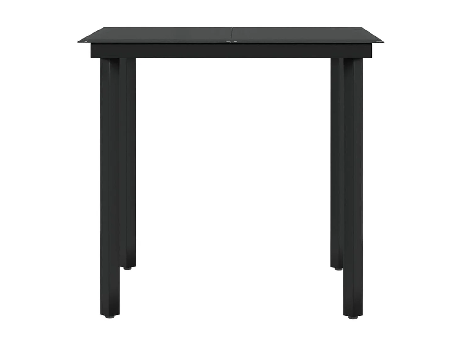 Zevrik  Ensemble à manger de jardin et coussins 5 pcs Marron