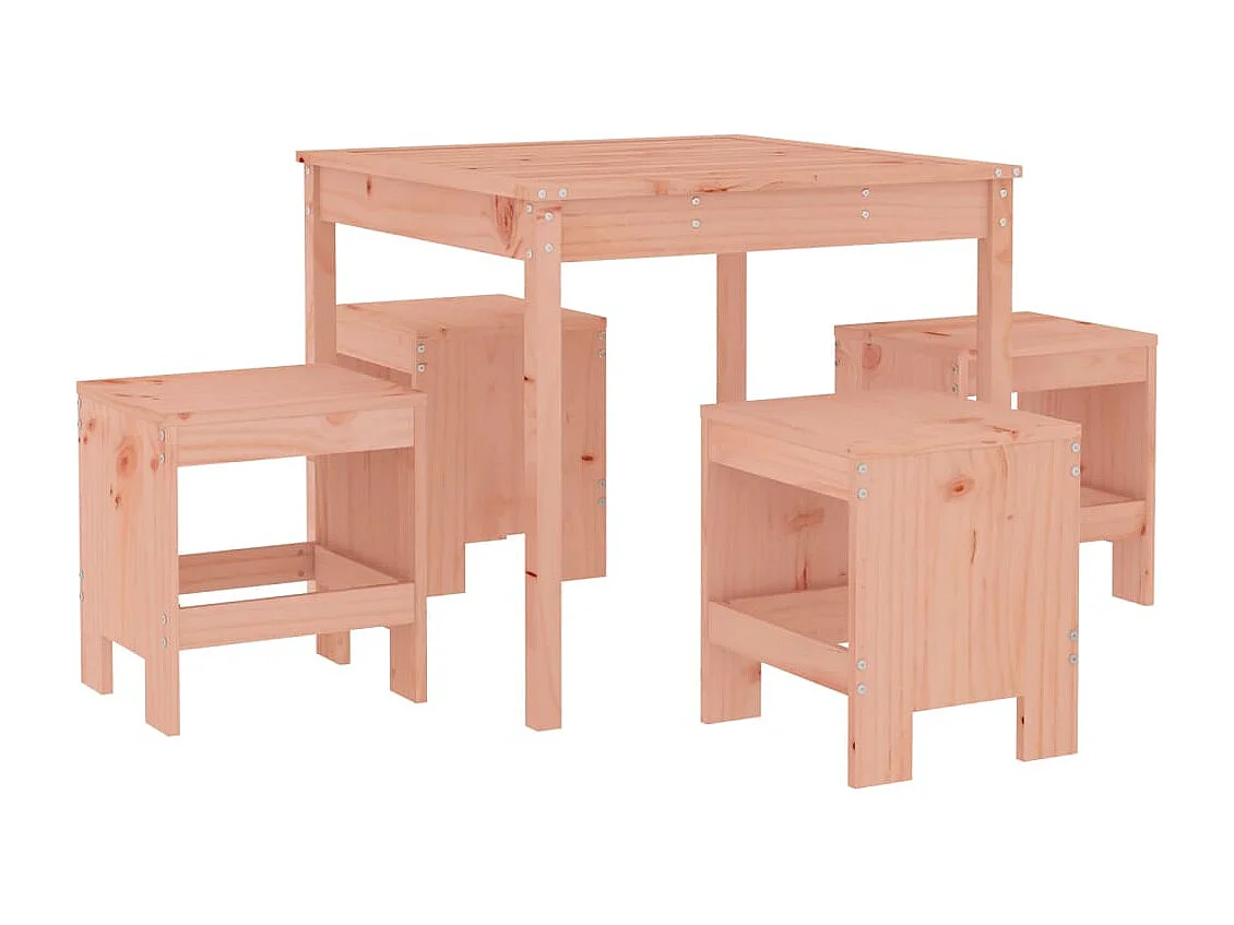 Vienna  5-delige Tuinset massief douglashout