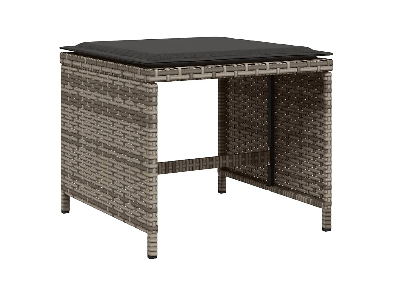 Kirkland  Ensemble à manger de jardin 17 pcs et coussins résine tressée