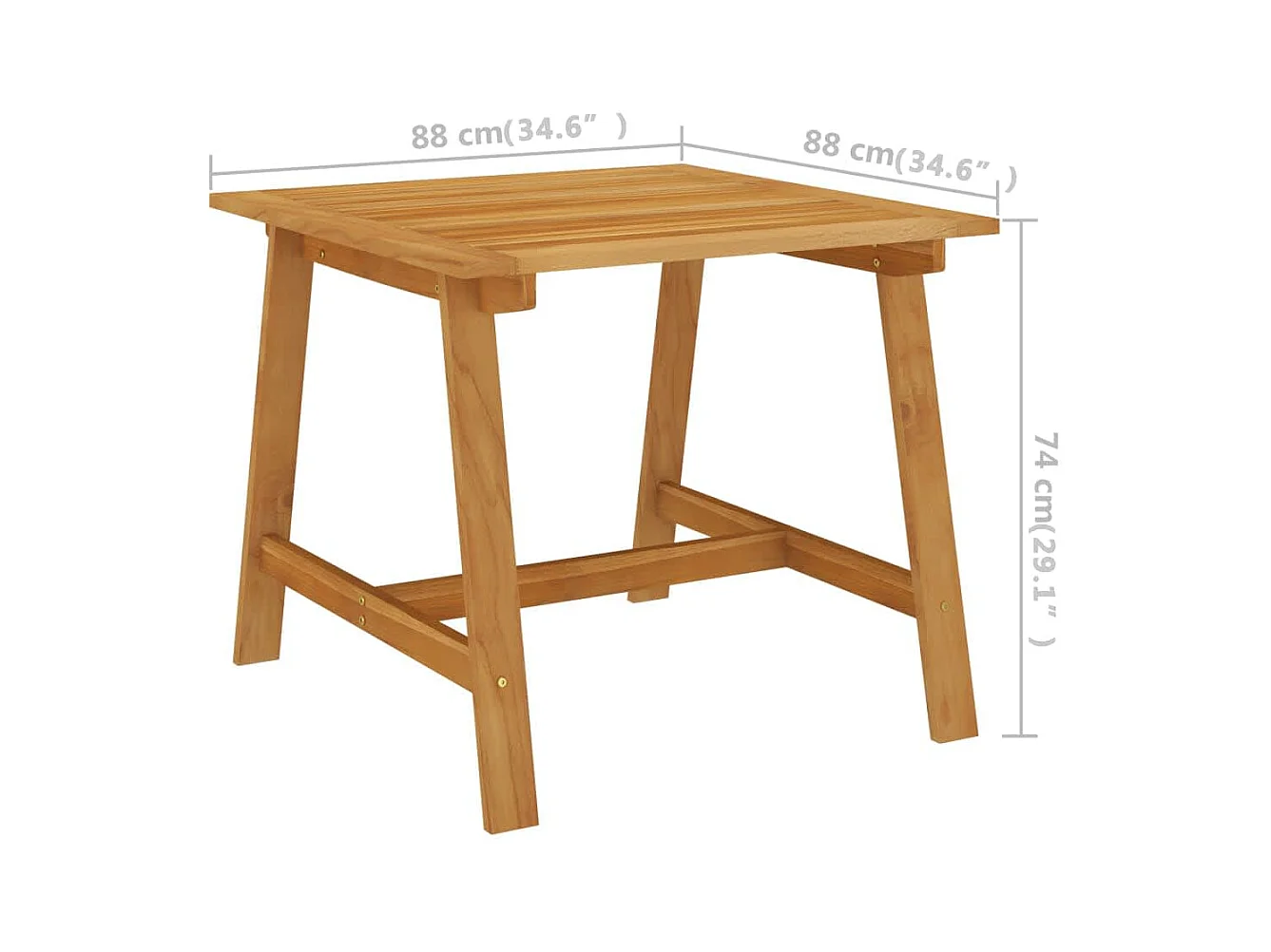 Yildiz  Ensemble à manger de jardin 3 pcs Noir