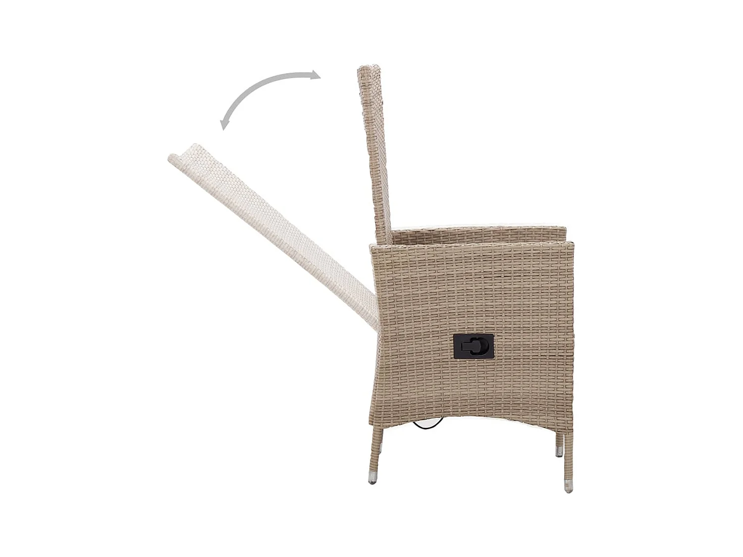 Serafino  7-delige Tuinset met kussens beige