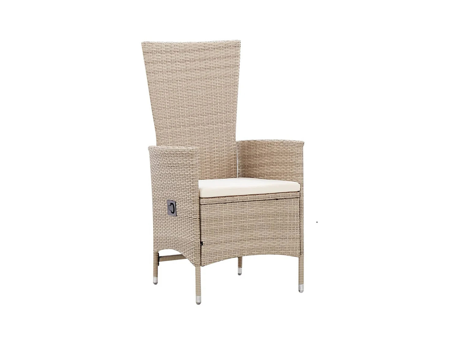 Bahae  7-delige Tuinset met kussens poly rattan beige