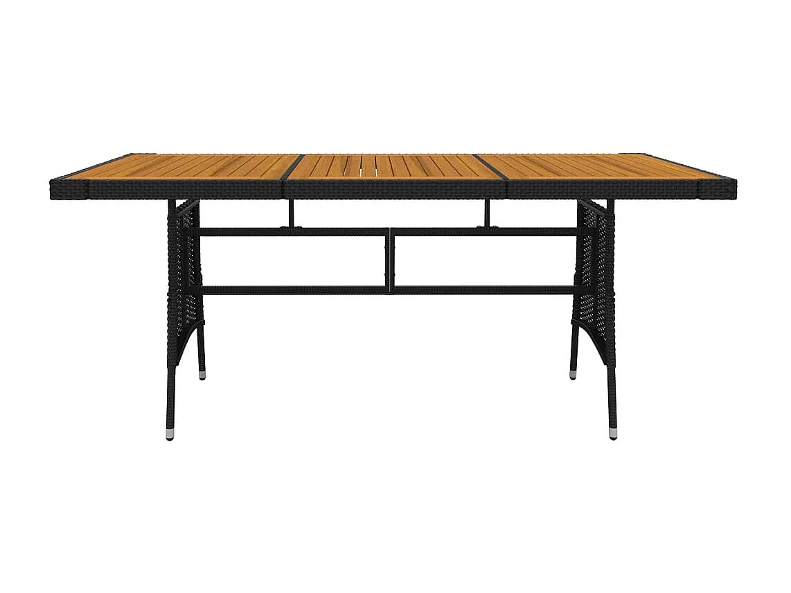 Georgetown  9-delige Tuinset poly rattan zwart