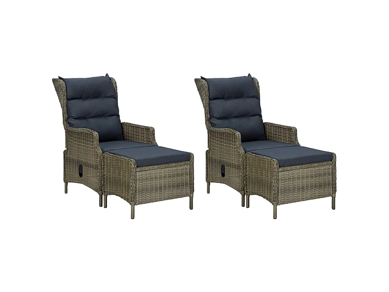 Chakib  Ensemble à manger de jardin 7 pcs Marron