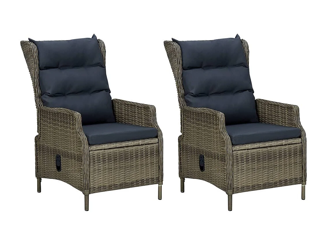 Chakib  Ensemble à manger de jardin 7 pcs Marron