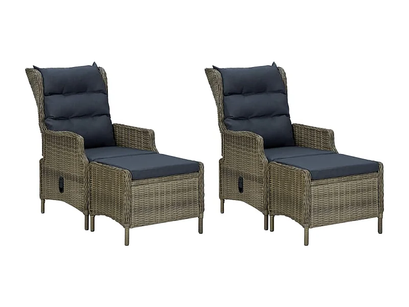 Chakib  Ensemble à manger de jardin 7 pcs Marron