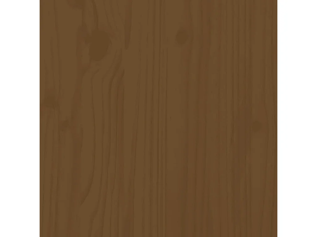 Castleisland  Ensemble à manger de jardin 13 pcs marron miel bois pin massif