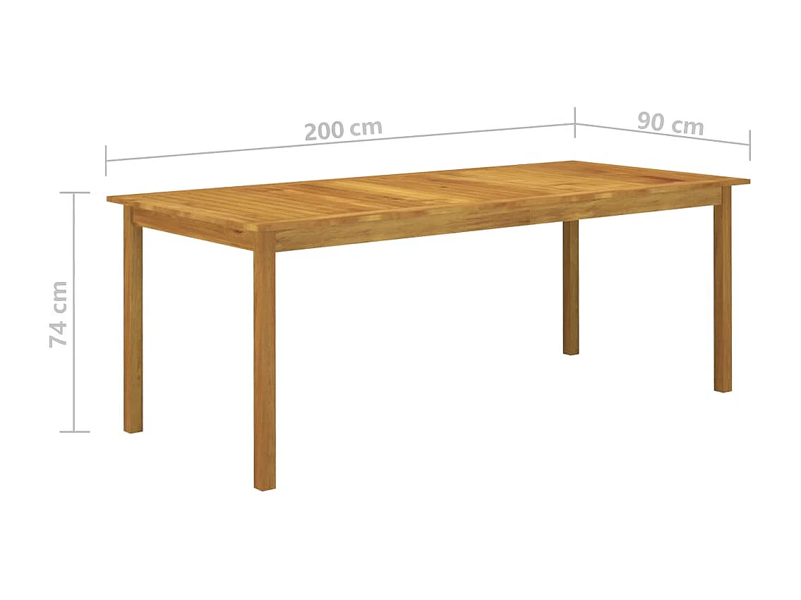 Redouane  Ensemble à manger de jardin 9 pcs Noir