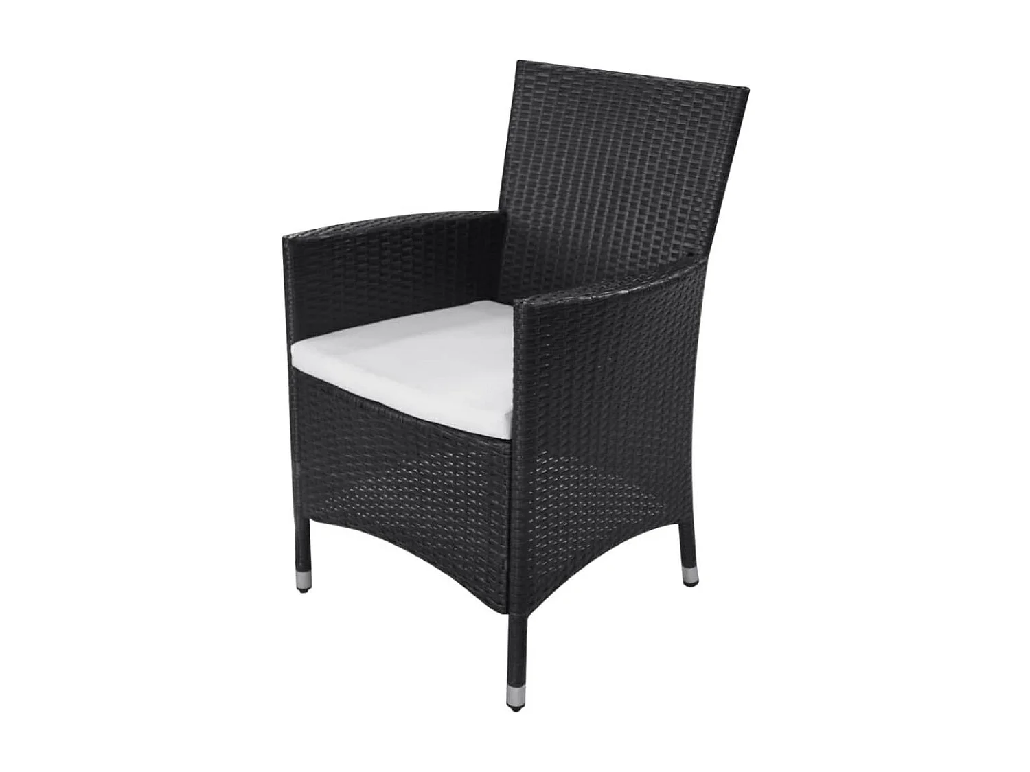 Fea  Ensemble à manger d'extérieur 11 pcs coussins résine tressée