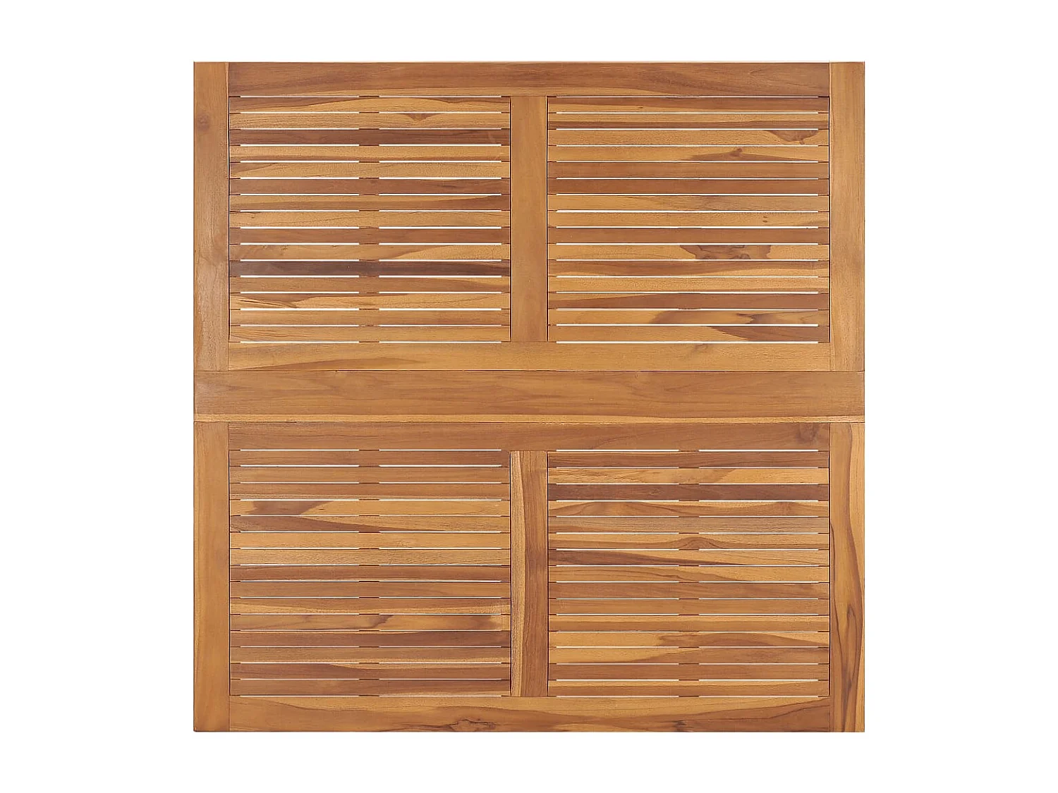 Prolenta Premium -  Set de comedor de jardín plegable 5 pzas madera maciza de teca
