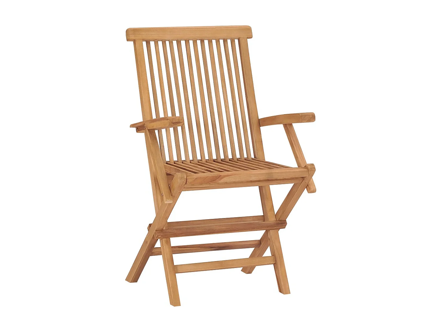 Prolenta Premium -  Set de comedor de jardín plegable 5 pzas madera maciza de teca