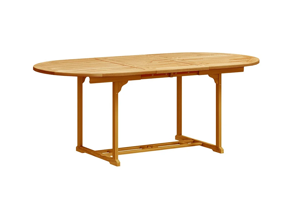 Yljo  Ensemble à manger de jardin 5pcs bois d'acacia solide textilène