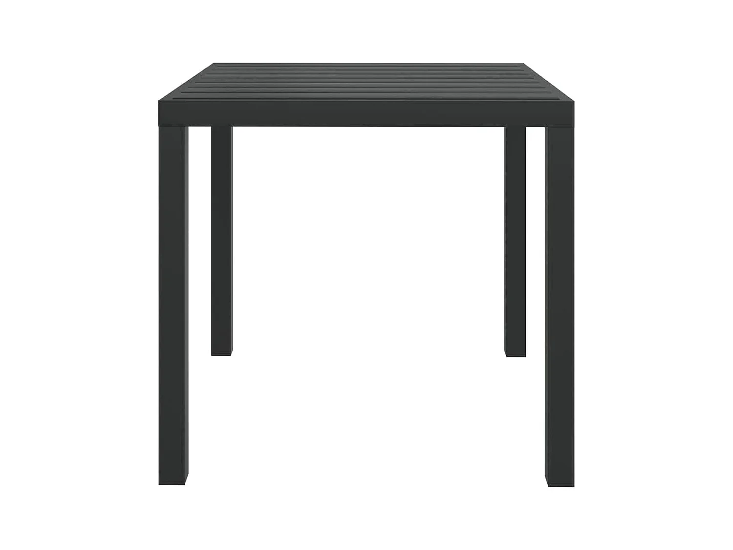 Kelly  Ensemble à manger de jardin coussins 3pcs Résine tressée Gris