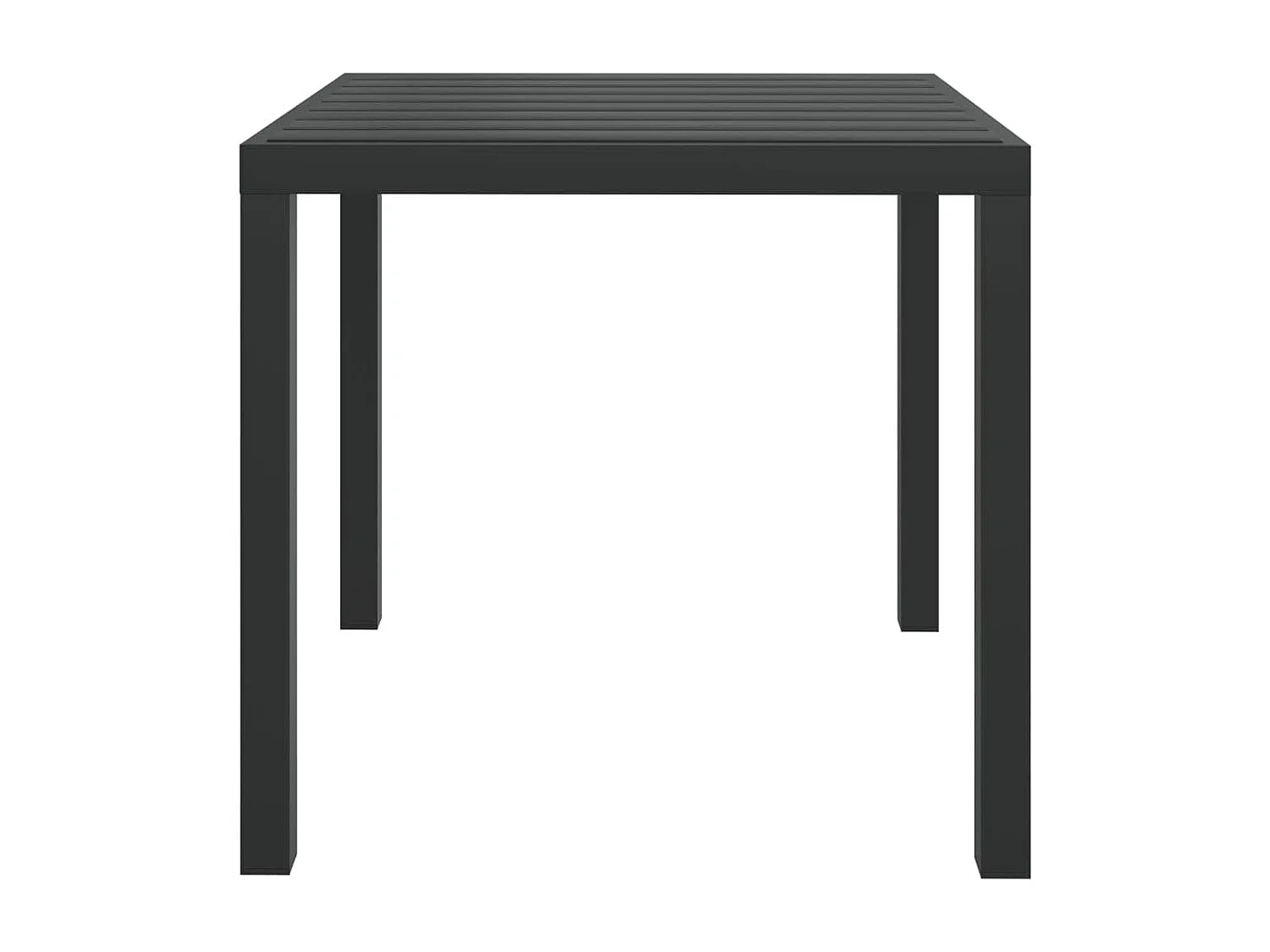 Kelly  Ensemble à manger de jardin coussins 3pcs Résine tressée Gris