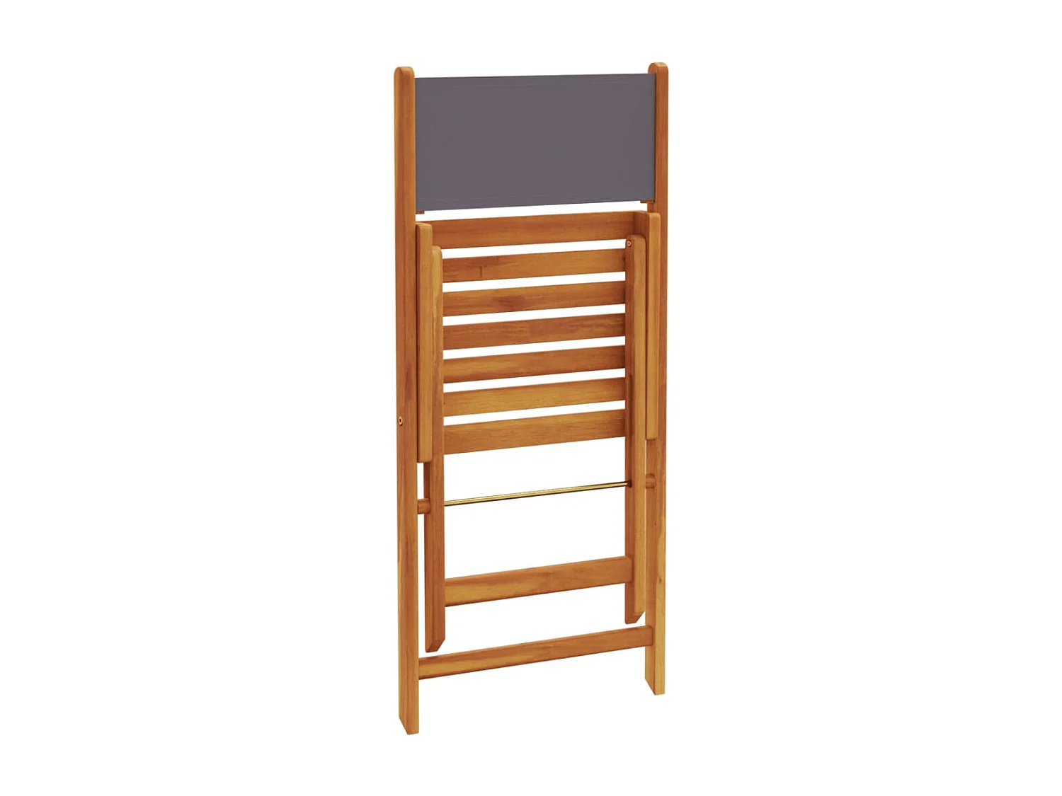 Bay Minette  Ensemble à manger de jardin 5 pcs anthracite tissu bois massif