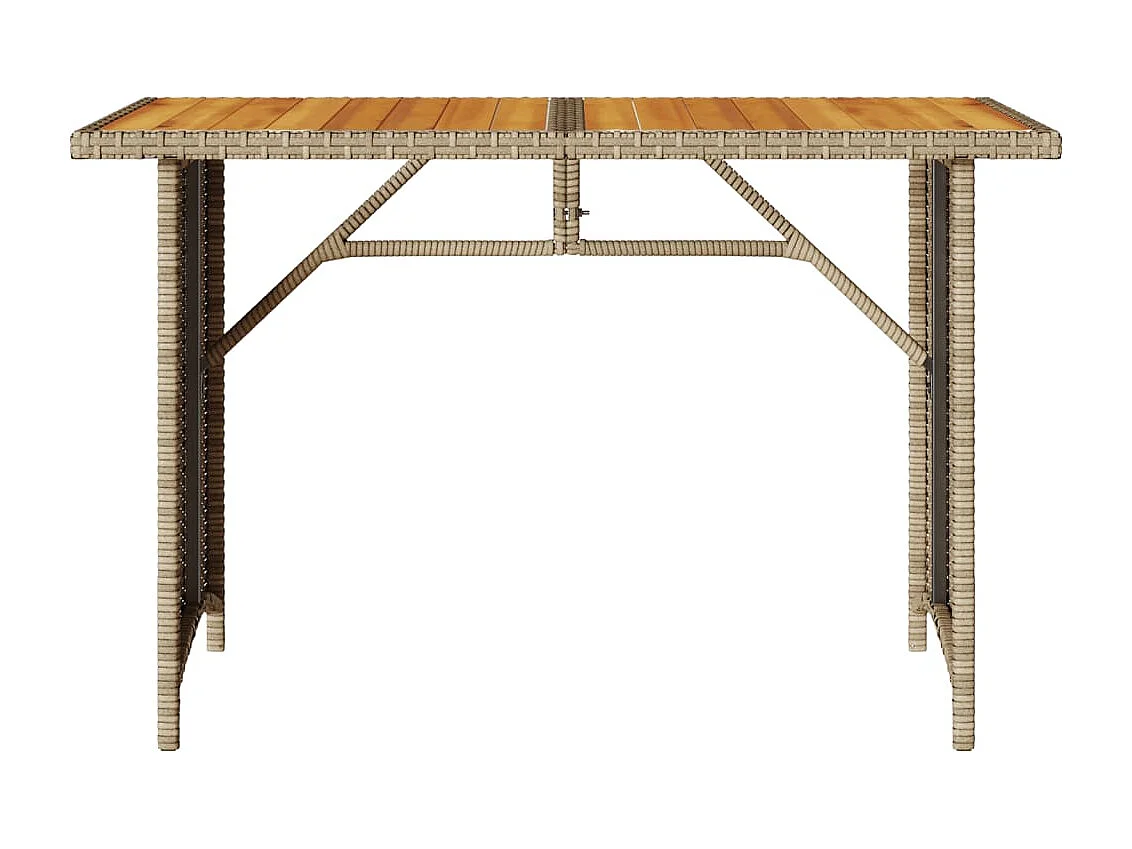 Jornar  2-delige Tuinset met kussens poly rattan beige