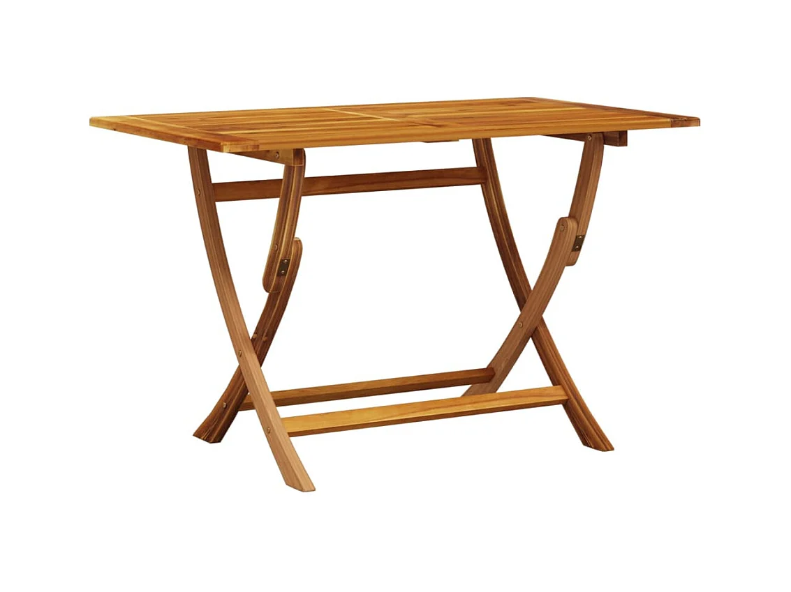 Sylarin  5-delige Tuinset massief hout en stof beige