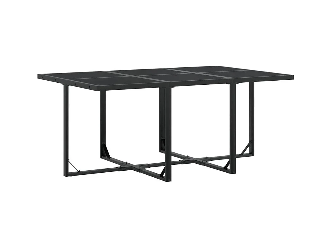 Idalou  11-delige Tuinset textileen zwart