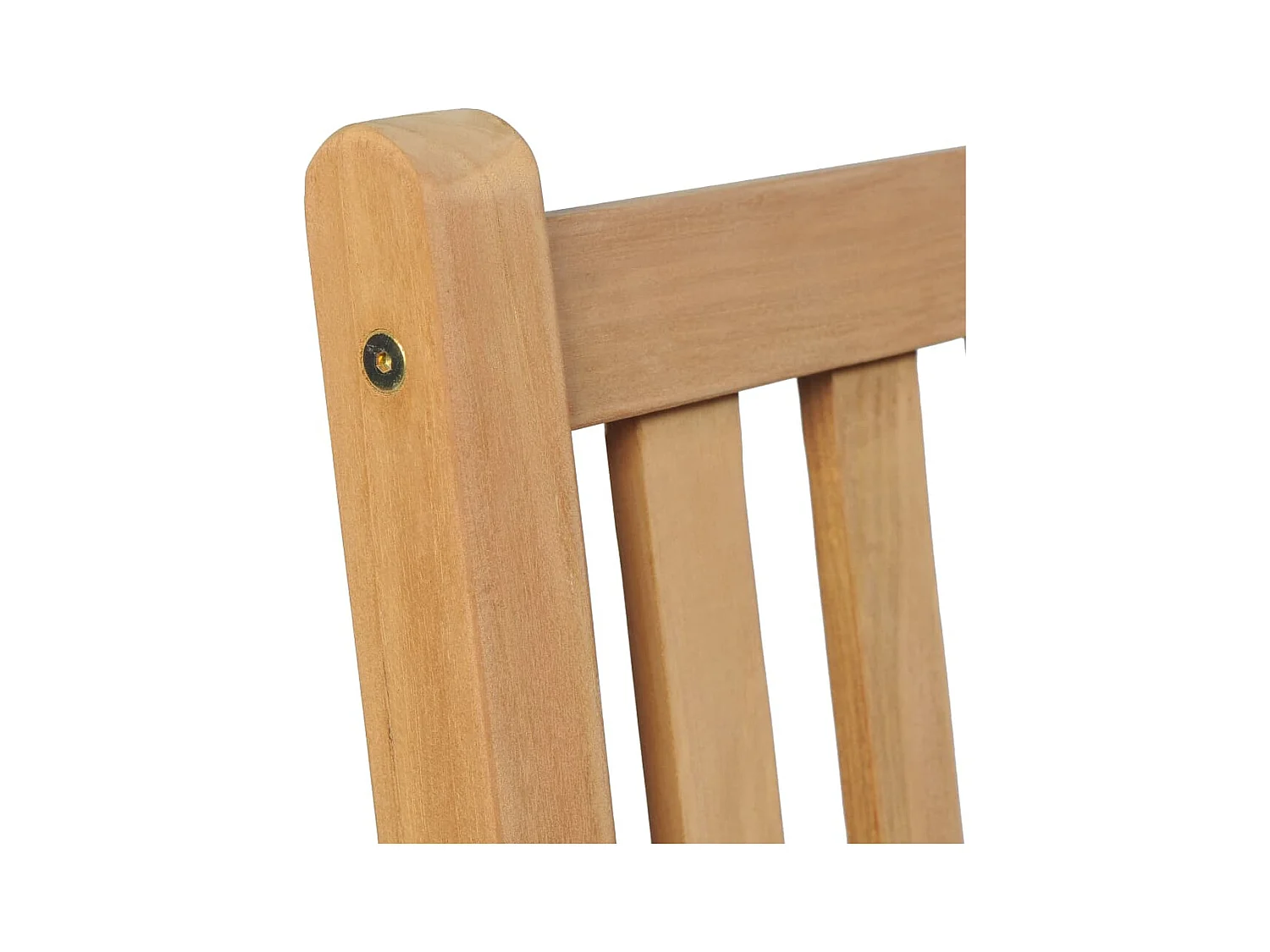 Uldum  Ensemble à manger d'extérieur 5pcs Bois solide de teck