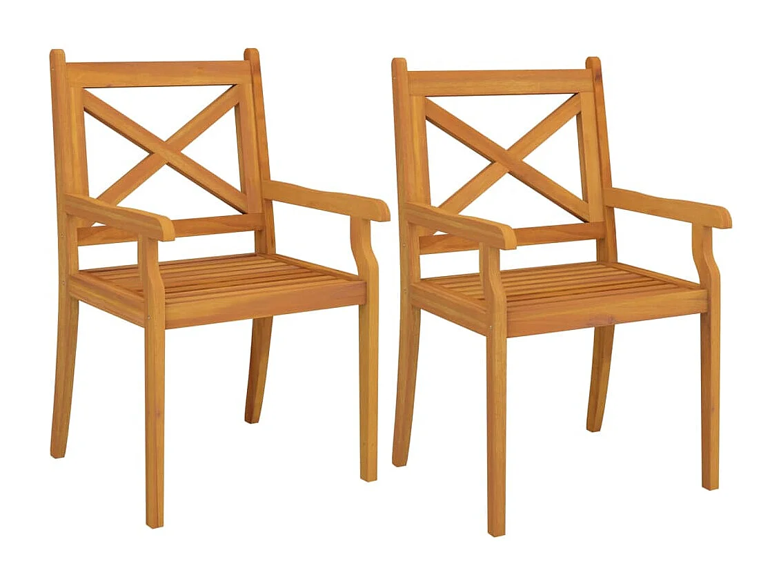 Prolenta Premium -  Ensemble à manger de jardin 3 pcs Bois d'acacia solide