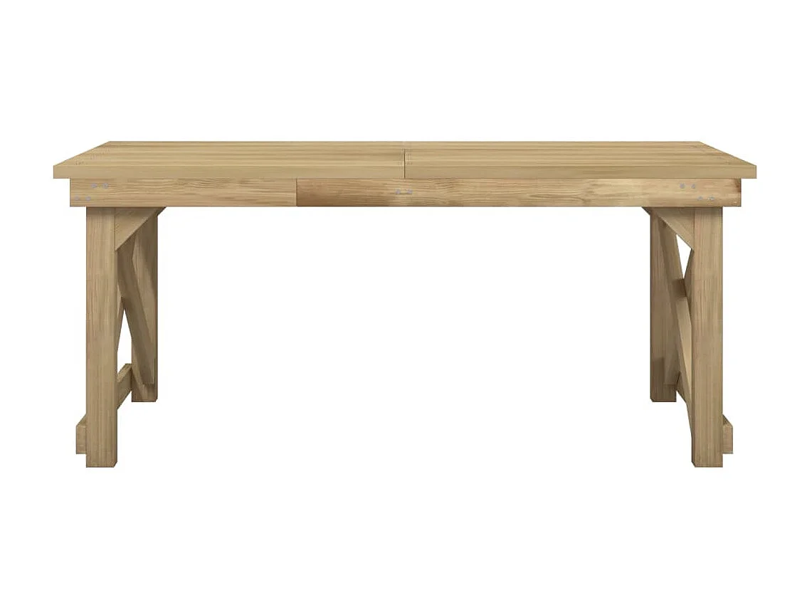 Garden Furniture -  3-delige Tuinset geïmpregneerd massief grenenhout