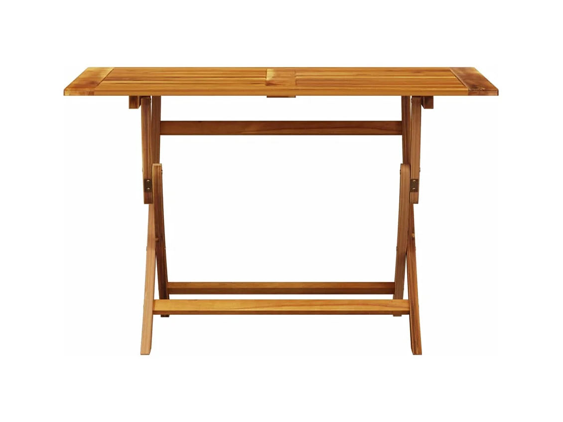 Sylarin  Ensemble à manger de jardin 5 pcs blanc crème tissu bois massif