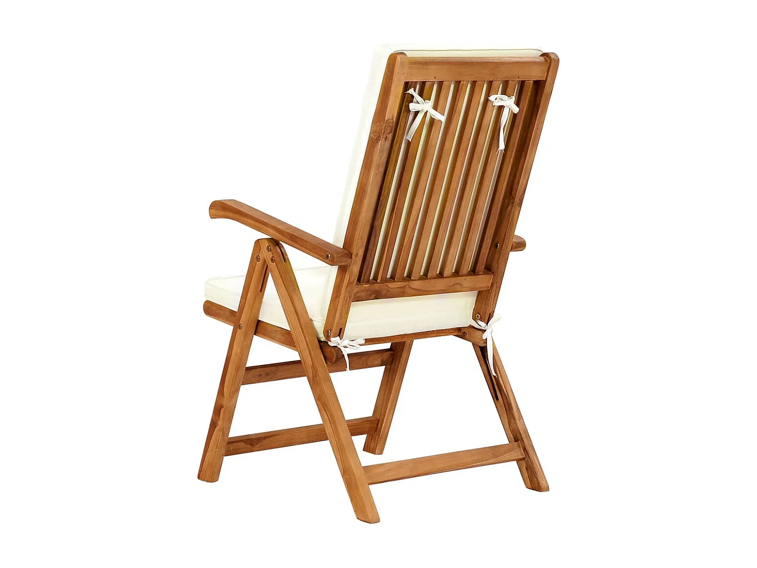 Zoran  Ensemble à manger de jardin 5 pcs coussins Bois de teck massif