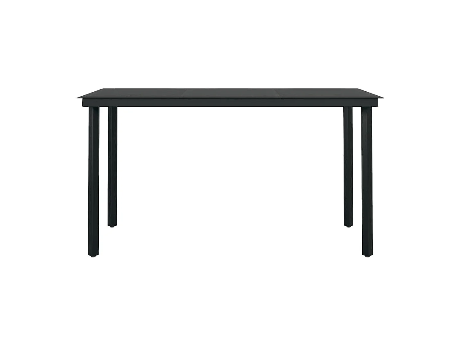 Santa Rosa  Ensemble à manger de jardin 7 pcs Gris foncé