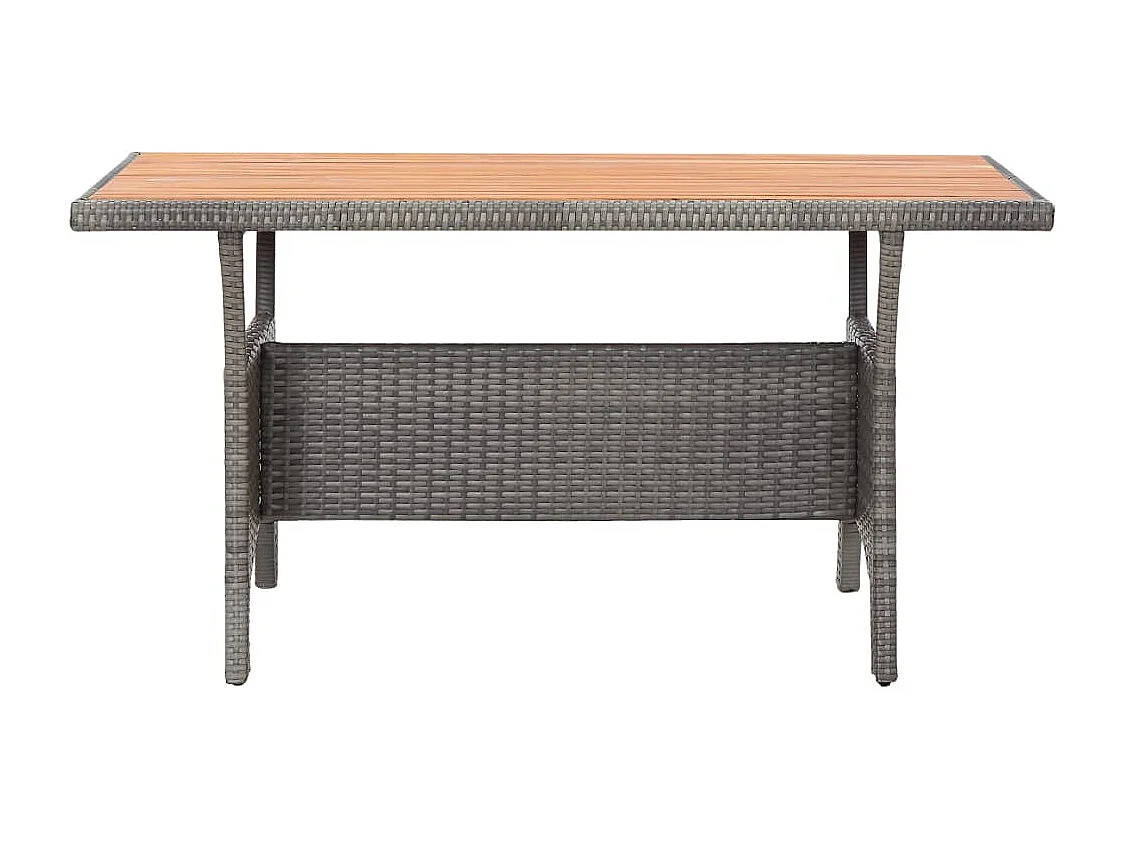 Tjorn  3-delige Tuinset poly rattan en massief acaciahout