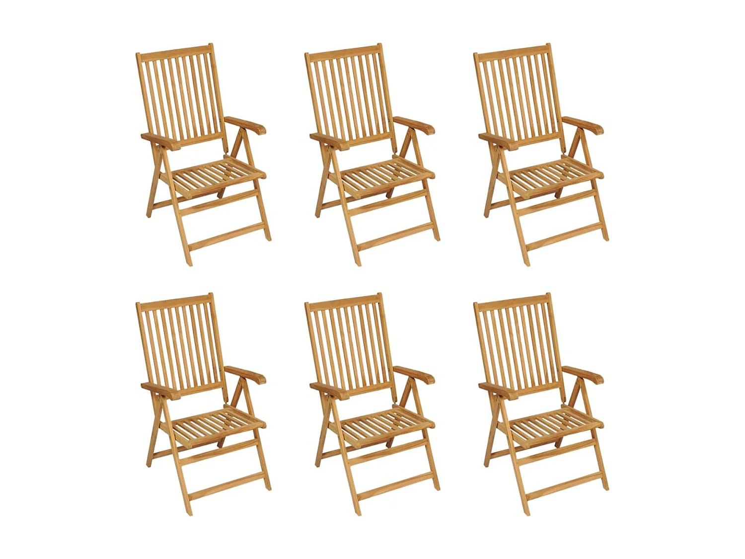 Beauregard  Ensemble à manger de jardin 7 pcs Bois de teck massif