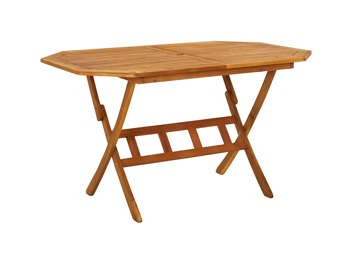 Margot-Claire  Ensemble à manger de jardin 7 pcs Bois d'acacia massif