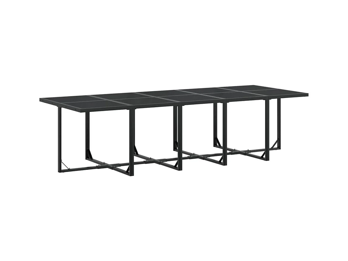 Idalou  15-delige Tuinset textileen zwart